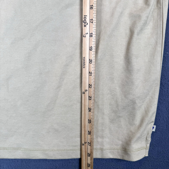 NWT Tommy Bahama Shirt Men's Medium Beige Travertine Polo Shirt SS ST226363TX - Picture 5 of 10